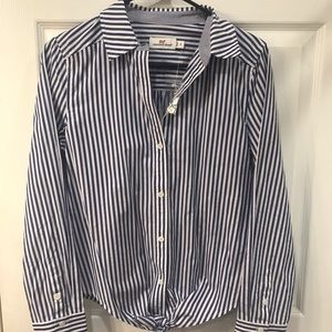 Vineyard Vines Tie Front Shirt- NWOT